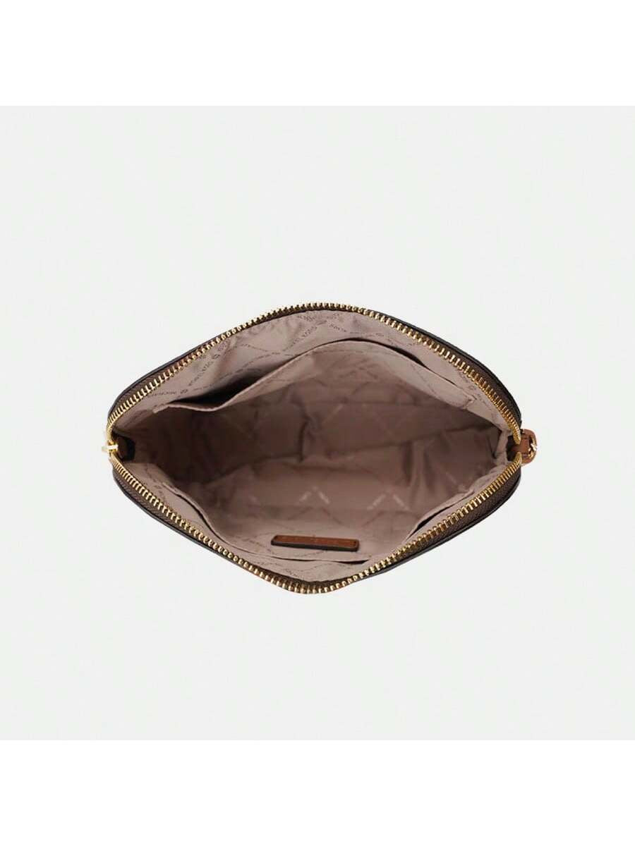 Michael Kors Michael_Kors | Jet Set Travel Medium Logo Dome Crossbody Bag Travel Purses and Bags Women Bags for Women