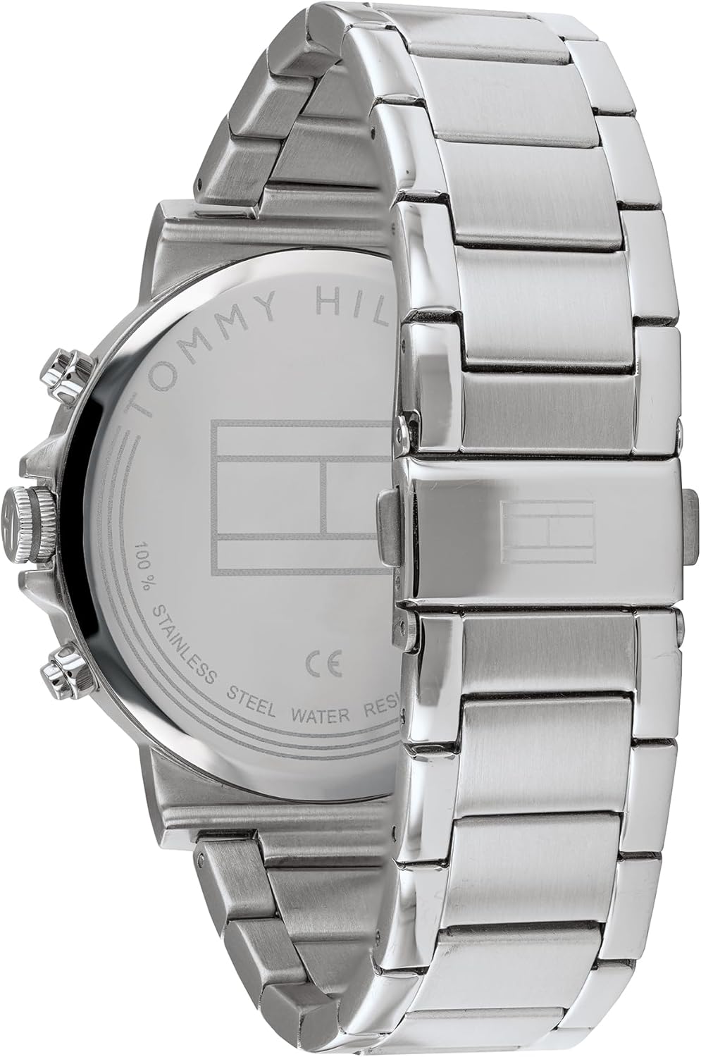 Tommy Hilfiger Danielmit herenhorloge met meerdere wijzerplaat, kwartsuurwerk, leren armband