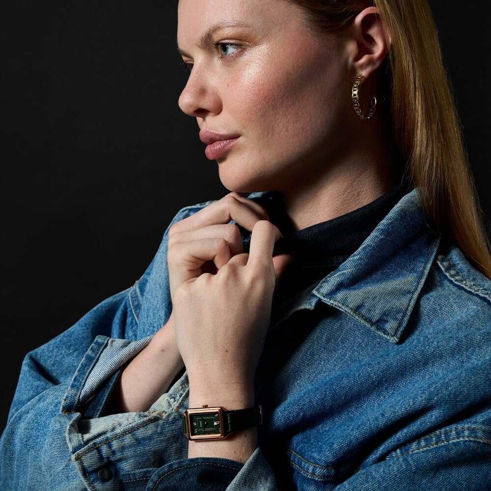 Fossil Raquel Horloge voor dames, quartz uurwerk met roestvrij stalen of leren band,