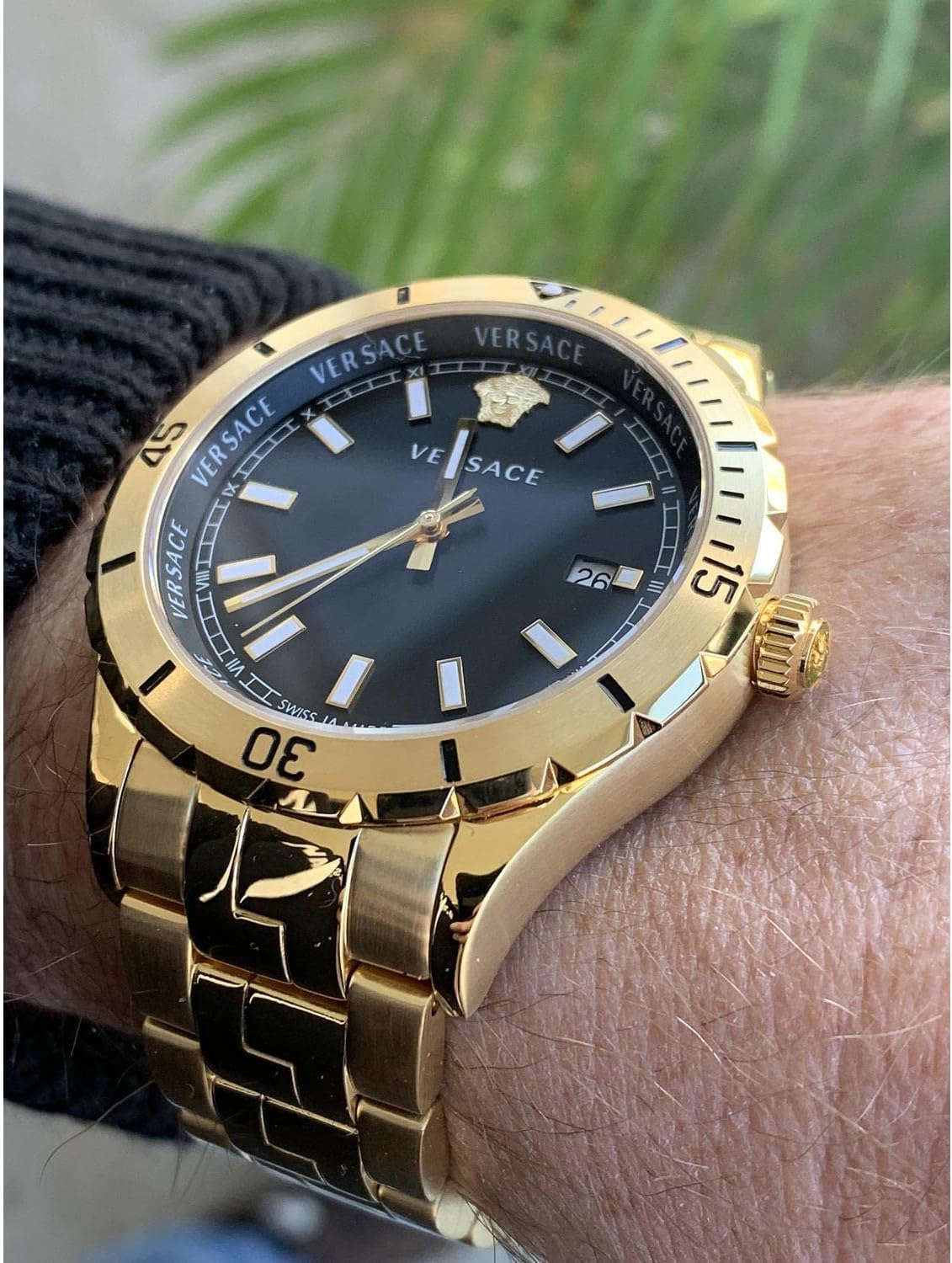 Versace VE3A00820 Hellenyium heren horloge 42 mm