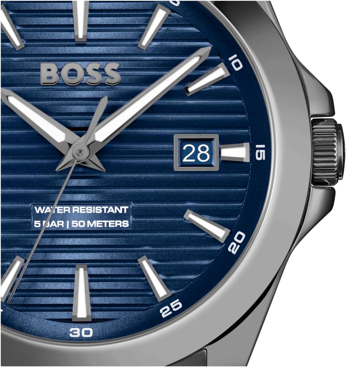 BOSS Strike Qtz Basic Calendar herenhorloge