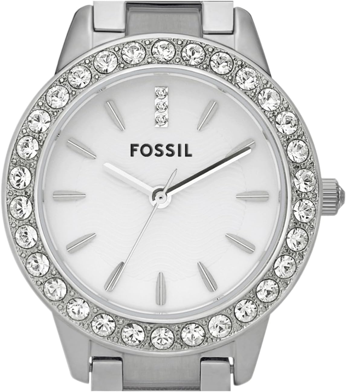 Fossil Jesse horloge voor dames, Quartz uurwerk met roestvrij stalen of leren band