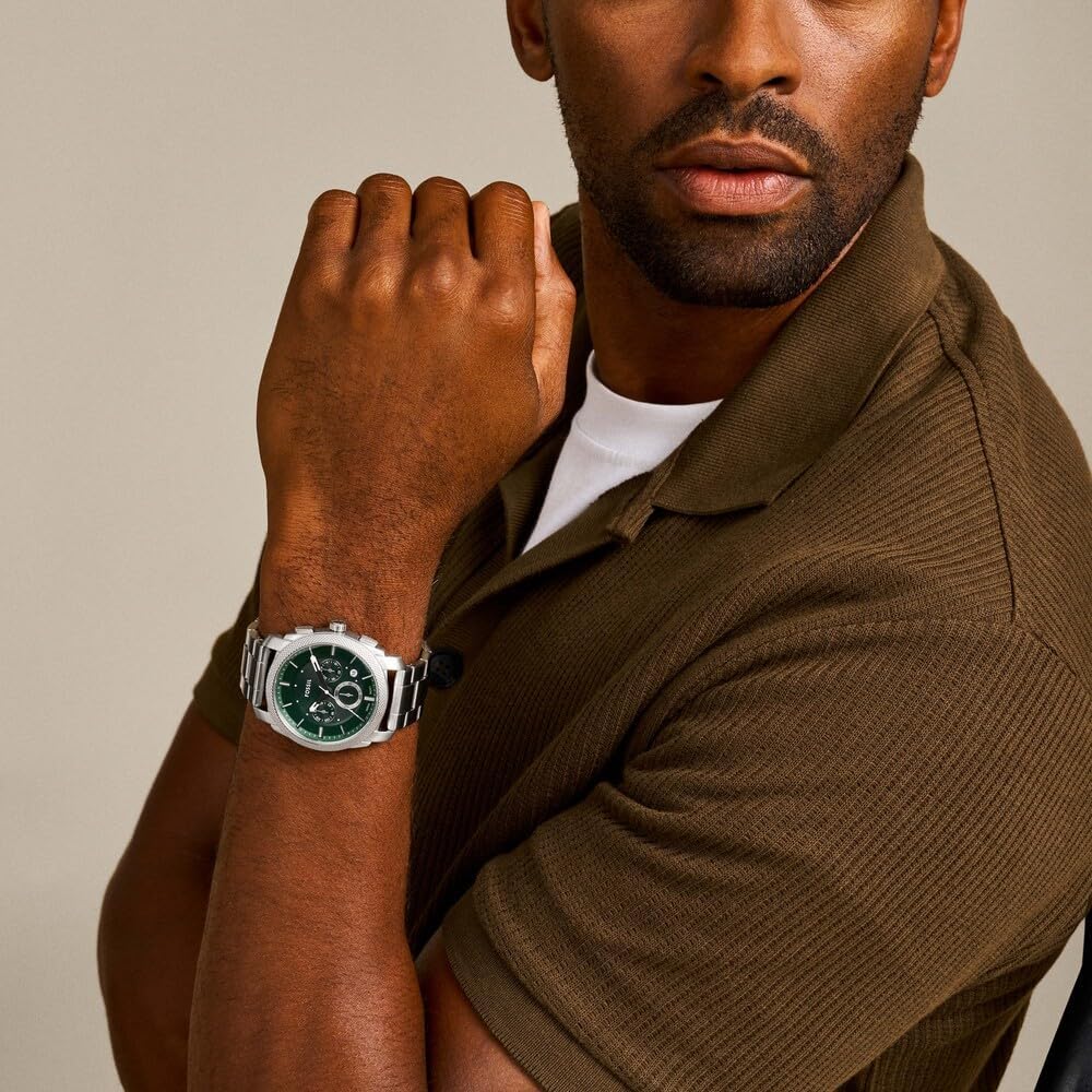 Fossil Raquel Horloge voor dames, quartz uurwerk met roestvrij stalen of leren band,
