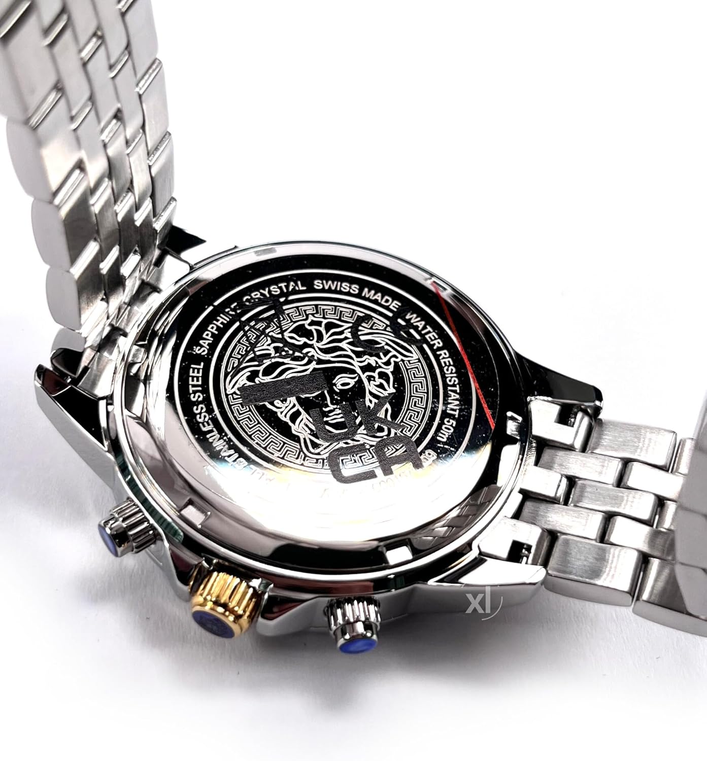 Versace VEV601523 Chrono Signature herenhorloge, 44 mm