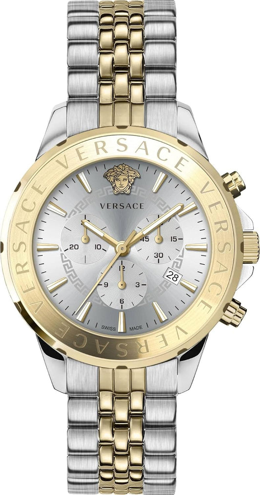 Versace VEV600519 Chrono Signature heren horloge chronograaf 44 mm