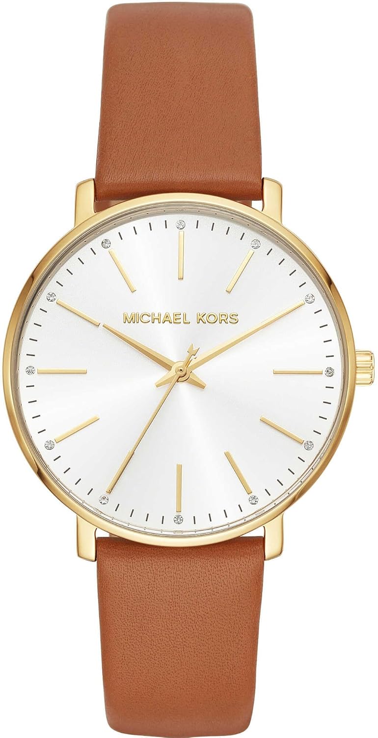Michael Kors Accelerator Horloge voor heren, chronograaf uurwerk met roestvrij stalen of lederen band