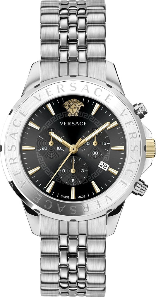 Versace VEV601523 Chrono Signature herenhorloge, 44 mm