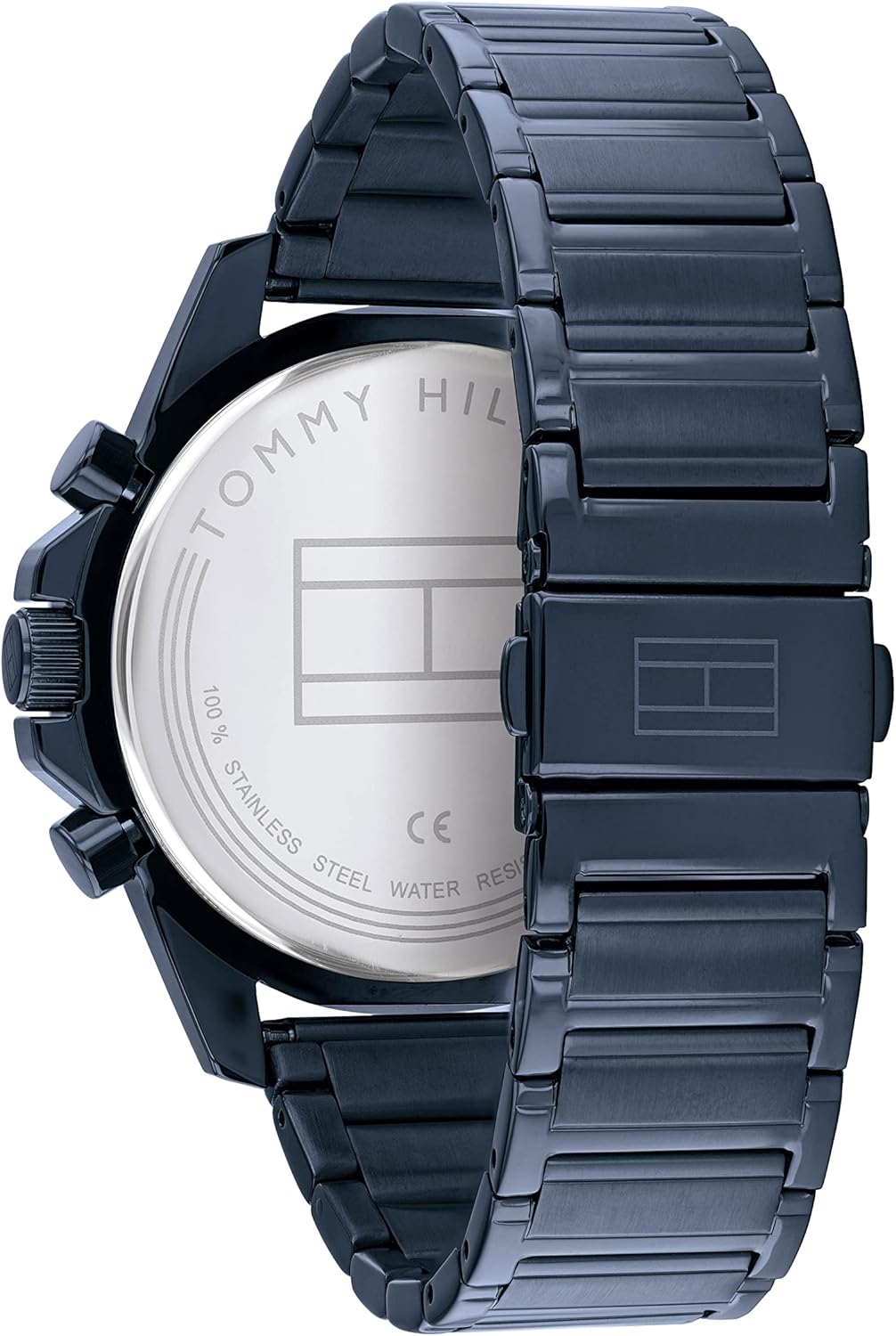 Tommy Hilfiger Multi-wijzerplaat kwarts horloge voor heren roestvrij stalen armband