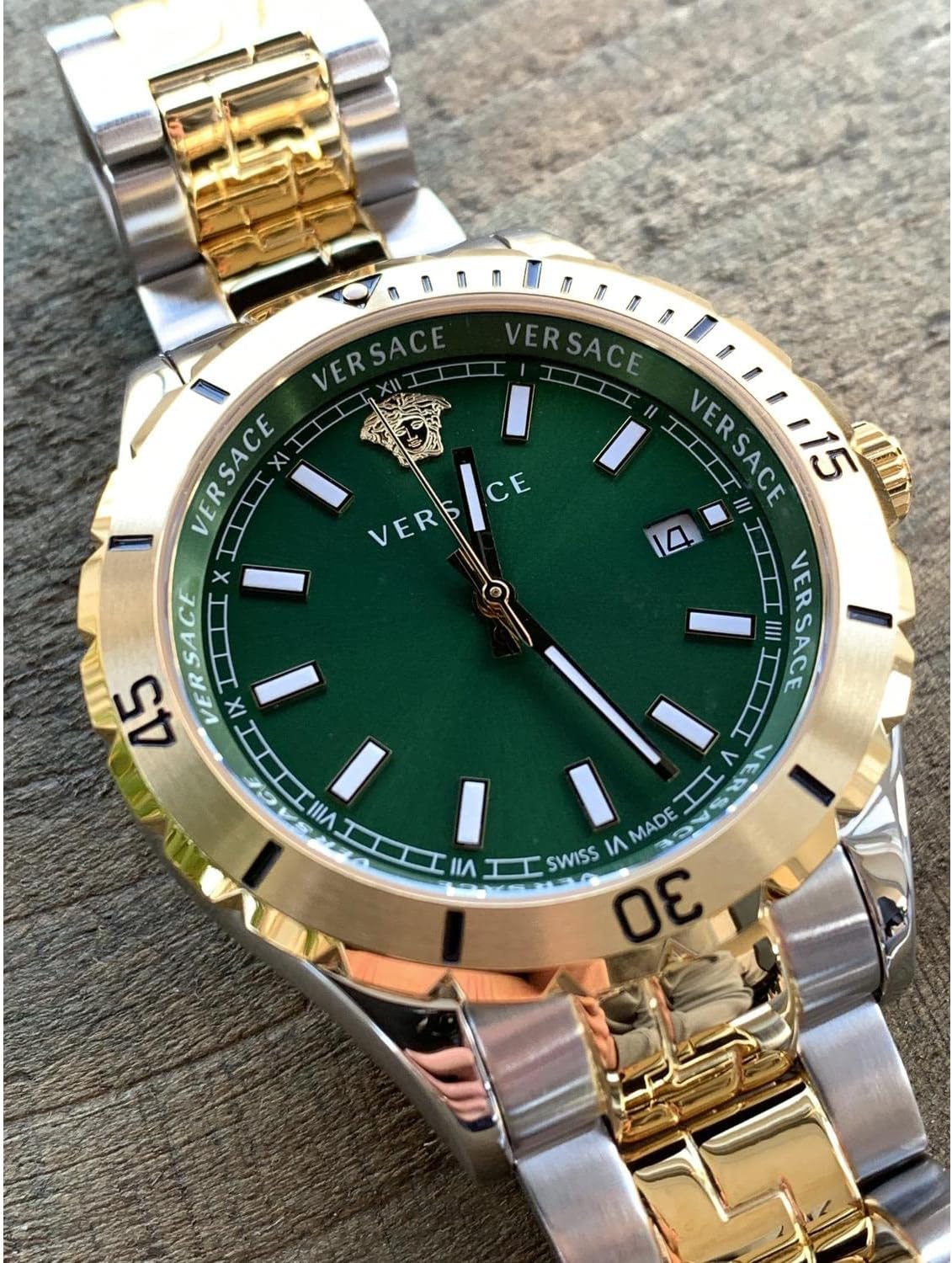 Versace VE3A00720 Hellenyium heren horloge 42 mm