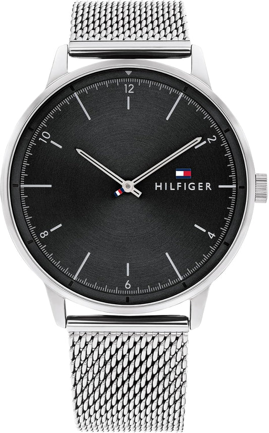 Tommy Hilfiger Analoog kwartshorloge voor heren, met roestvrij stalen armband 1791842