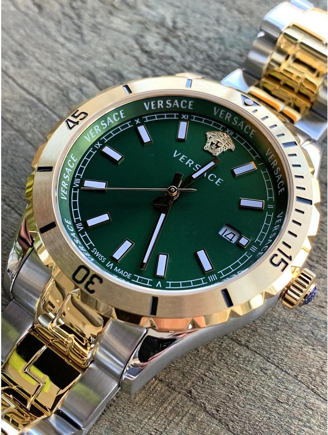 Versace VE3A00720 Hellenyium heren horloge 42 mm