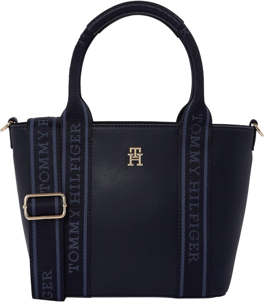 TOMMY HILFIGER Th Logotape Mini Tote Aw0aw17201 Tote
