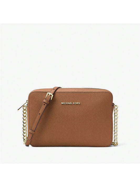 Michael Kors Jet Set Large Saffiano Leather Crossbody Bag Women Large Camera Bag,Purses and Bags Women Bags for Women