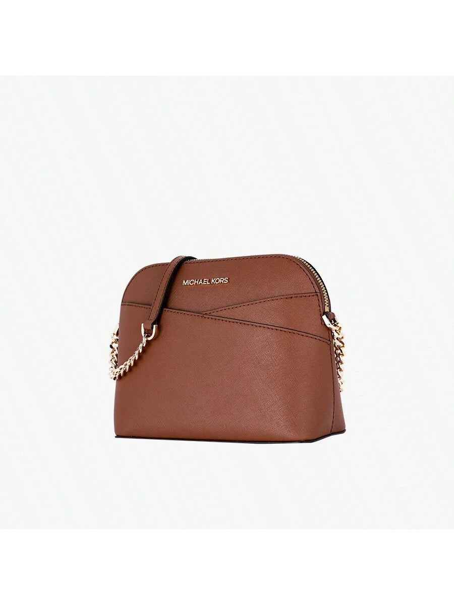 Michael Kors Michael_Kors | Jet Set Travel Medium Logo Dome Crossbody Bag Travel Purses and Bags Women Bags for Women