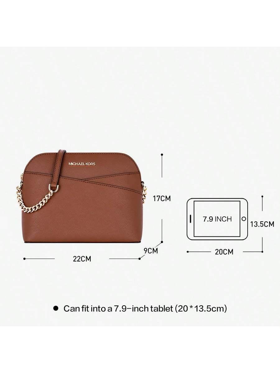 Michael Kors Michael_Kors | Jet Set Travel Medium Logo Dome Crossbody Bag Travel Purses and Bags Women Bags for Women