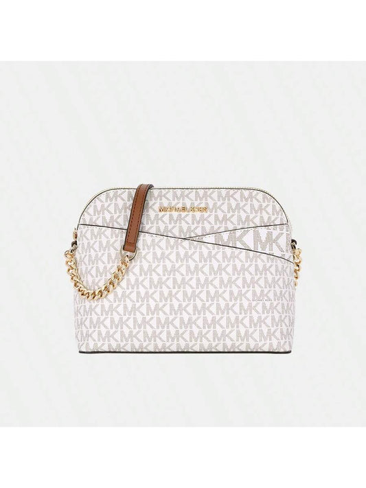 Michael Kors Michael_Kors | Jet Set Travel Medium Logo Dome Crossbody Bag Travel Purses and Bags Women Bags for Women