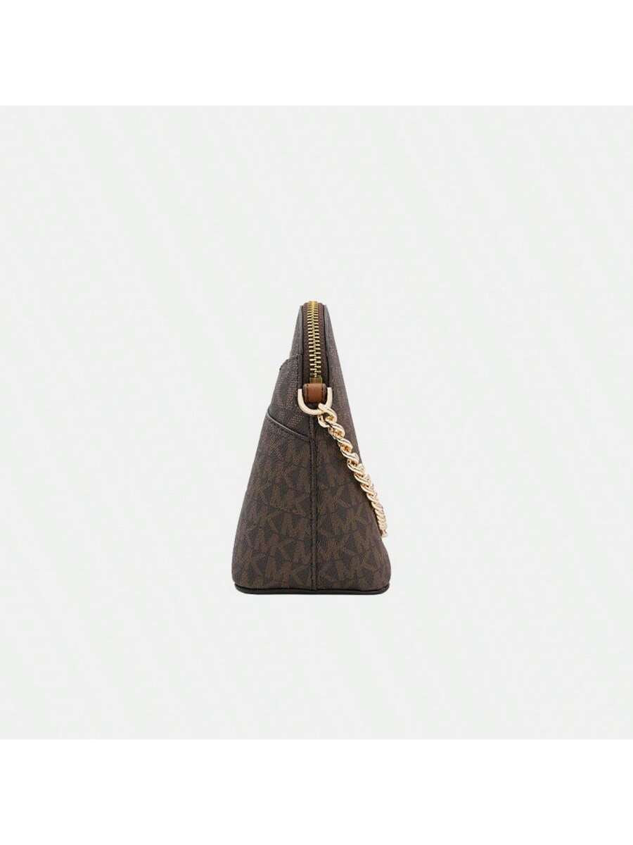 Michael Kors Michael_Kors | Jet Set Travel Medium Logo Dome Crossbody Bag Travel Purses and Bags Women Bags for Women