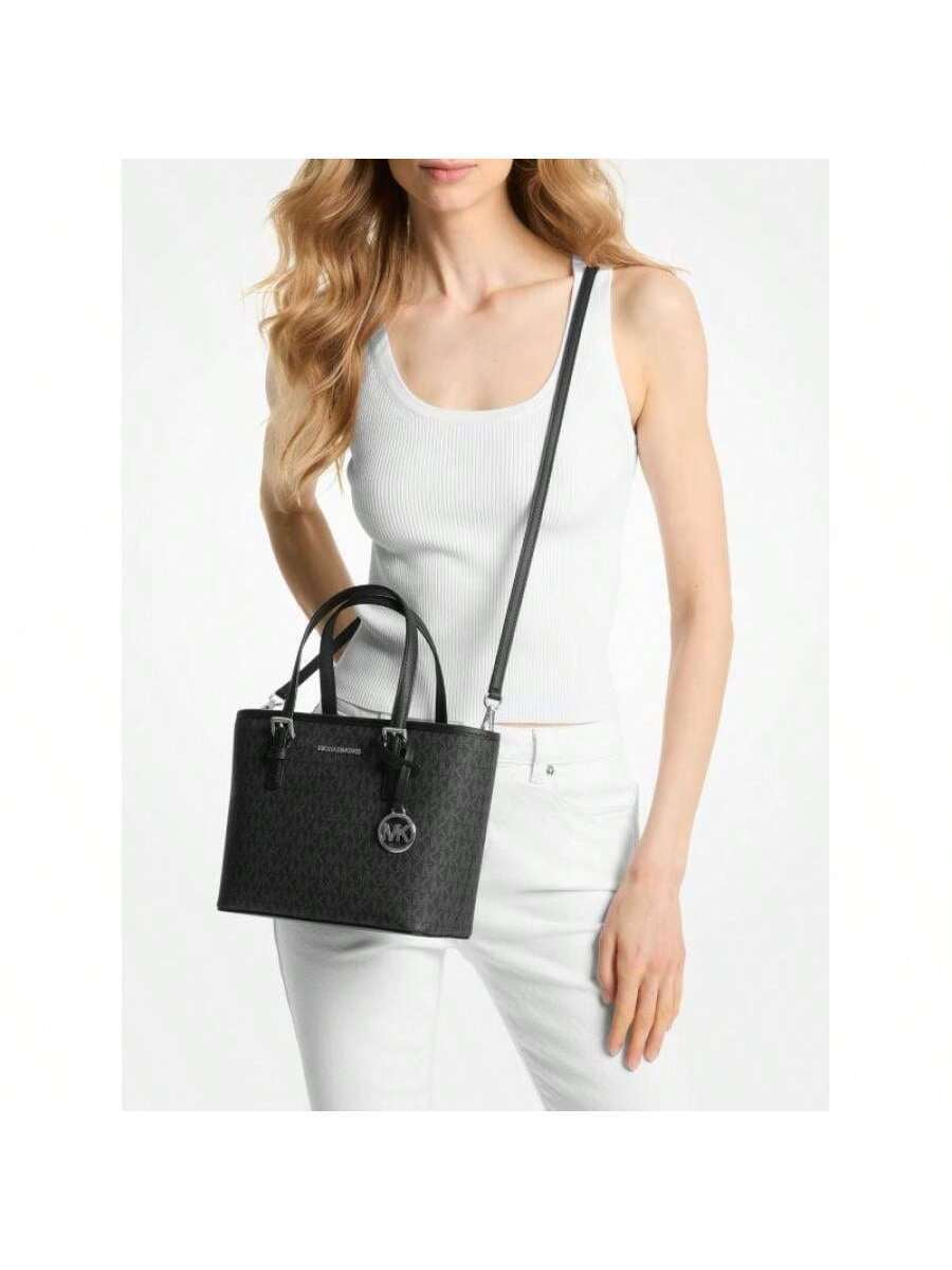 Michael Kors Michael_Kors | Jet Set Travel Extra-Small Logo Top-Zip Tote Bag